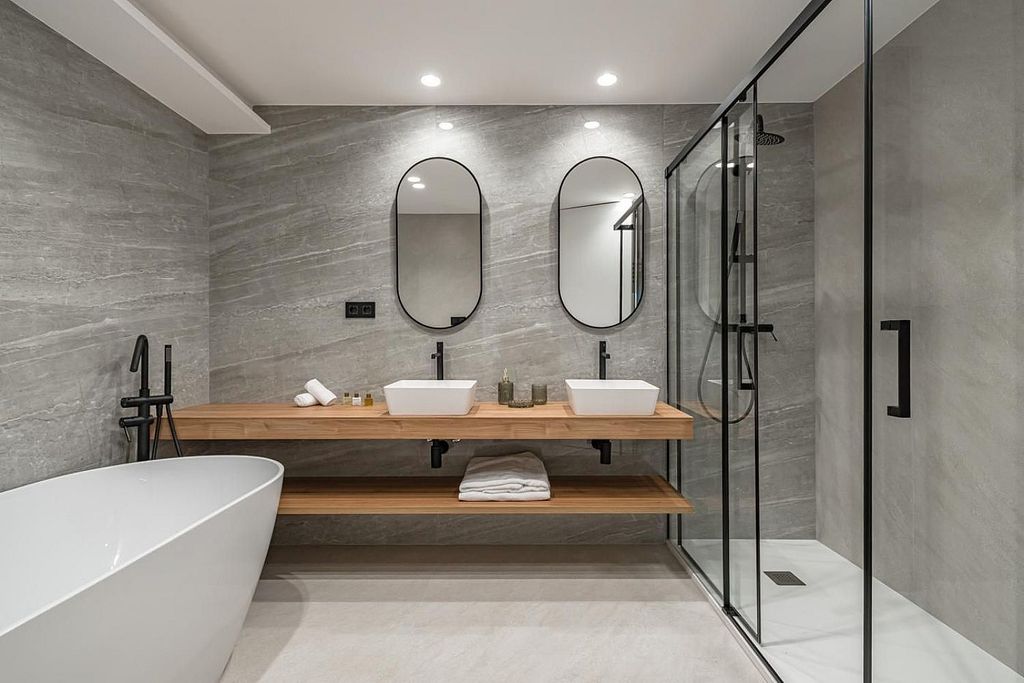 baño reforma integral de lujo mara obras